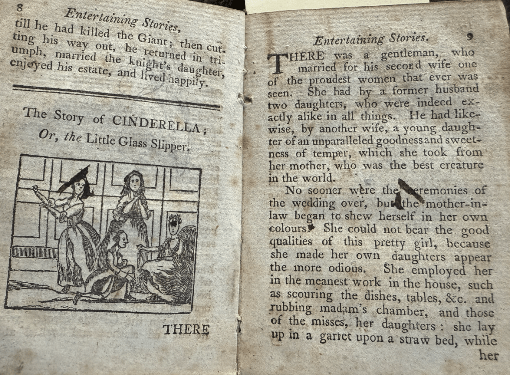 Reading a 1775 Cinderella Story