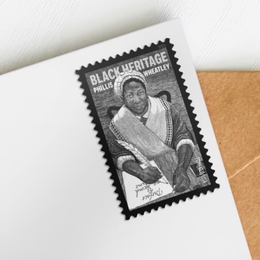 Phillis Wheatley Stamps Are Now on Sale